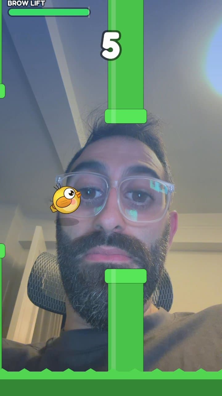Eyebrow Flappy